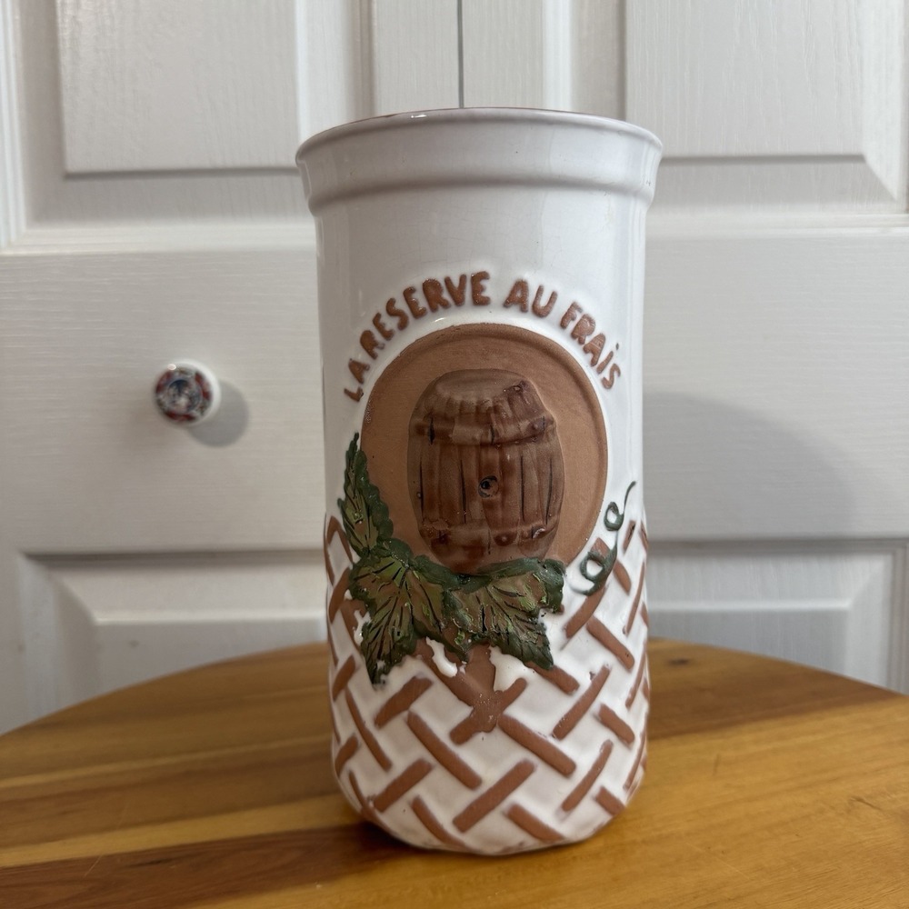 La Reserve Au Frais Terracotta 2 Piece Wine Cooler French Style Cottagecore